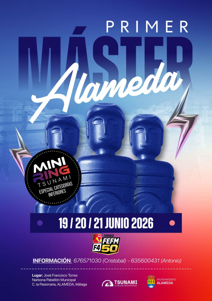 Primer Máster Alameda – Mini Ring Tsunami F4 FEFM 50
